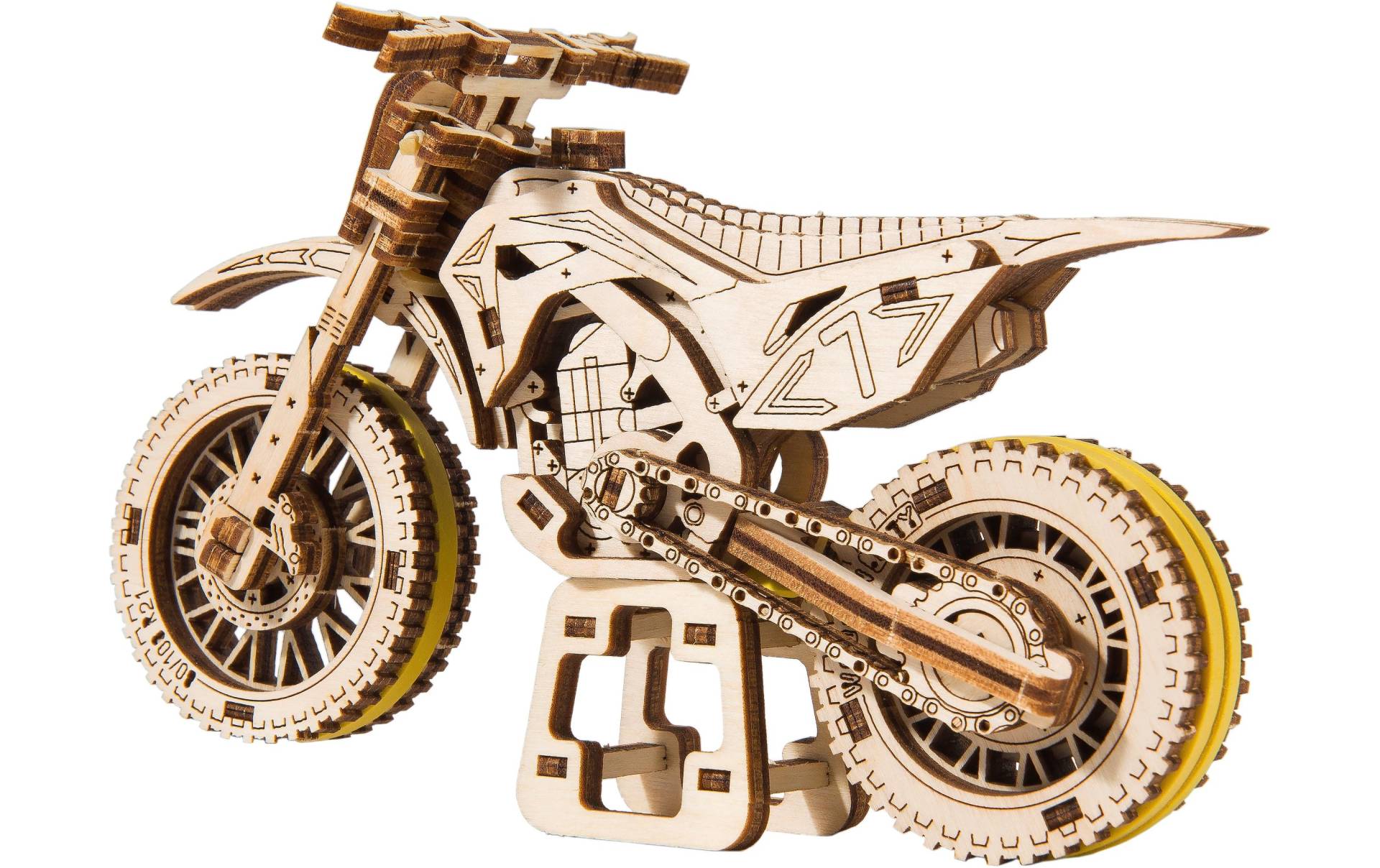 Wooden City Modellbausatz »MotoCross Fahrzeug«, (88 St.) von Wooden City