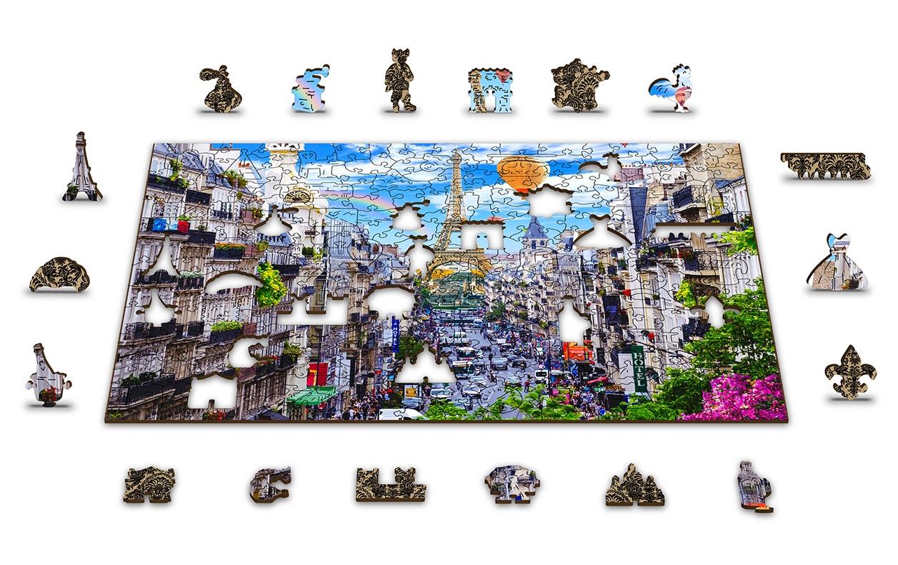 Wooden City Puzzle »Bustling« Wooden City Puzzle »Bustling« von Wooden City