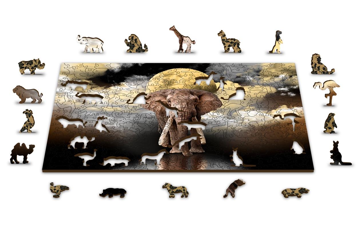 Wooden City Puzzle »WOODEN.CITY Elephant« Wooden City Puzzle »WOODEN.CITY Elephant« von Wooden City
