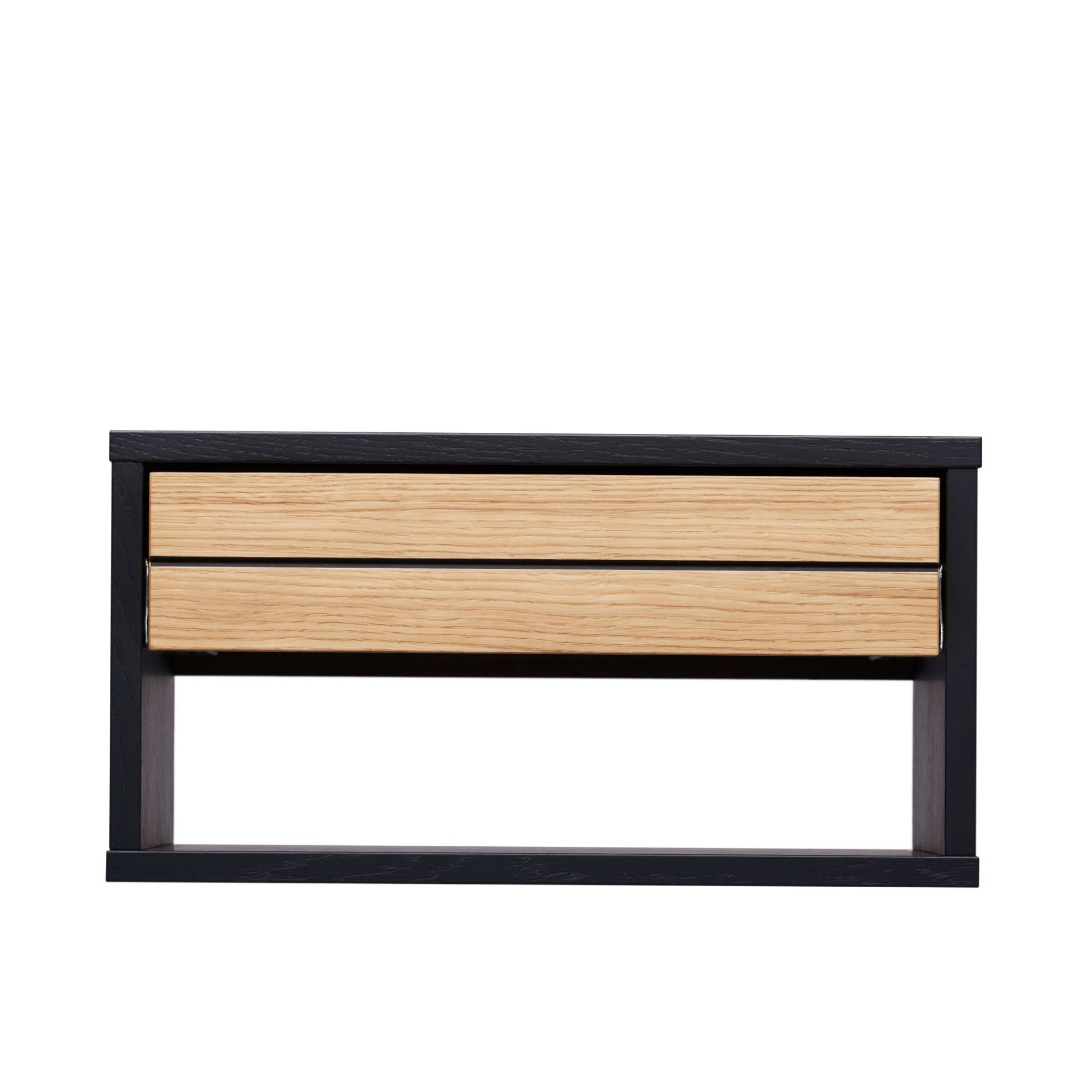 Woodman Nachttisch »Stripe Nako, Nachtkommode«, mit Echtholzfurnier aus Eiche, Breite 42, 8 cm, mit 1 Schublade Woodman Nachttisch »Stripe Nako, Nachtkommode«, mit Echtholzfurnier aus Eiche, Breite 42, 8 cm, mit 1 Schublade von Woodman