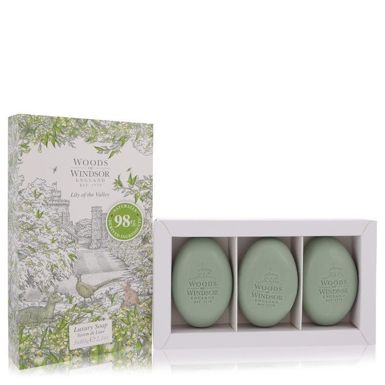 Woods of Windsor Lily of the Valley Seife 60ml von Woods of Windsor