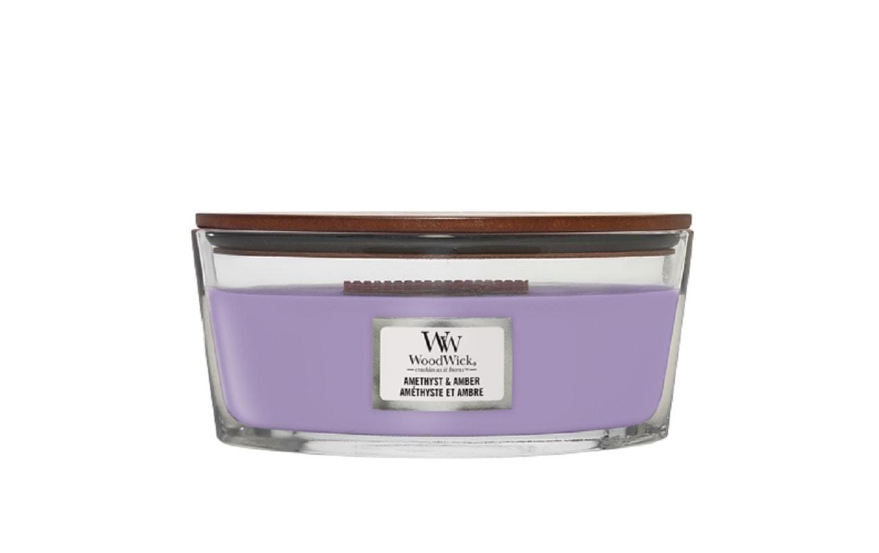 Woodwick Duftkerze »Amethyst & Amber« von Woodwick