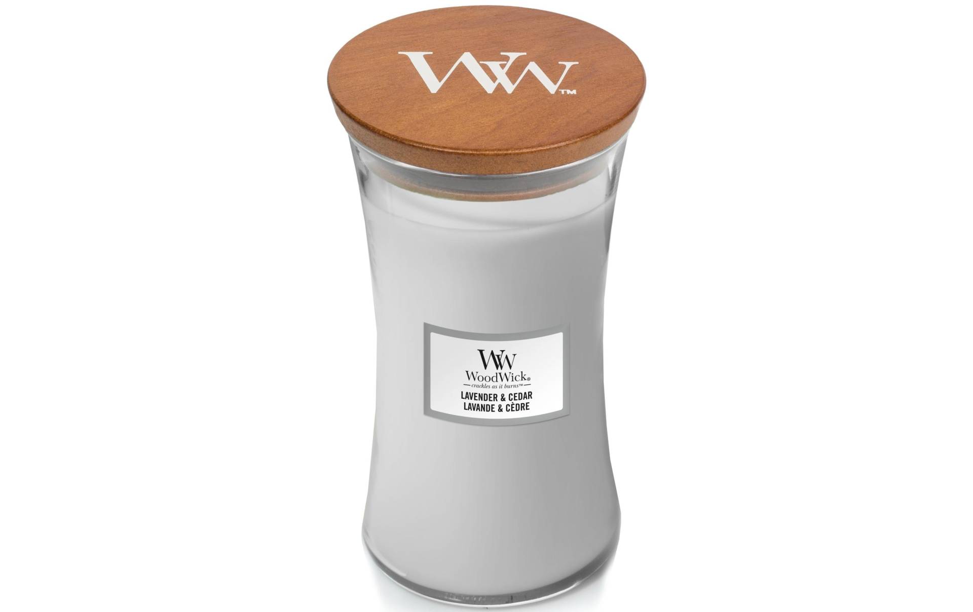 Woodwick Duftkerze »Lavender & Cedar« von Woodwick