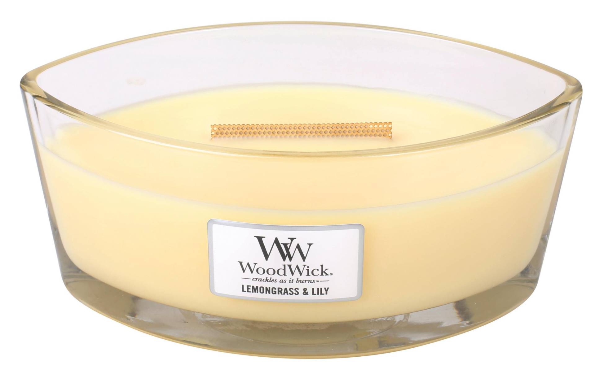 Woodwick Duftkerze »Lemongrass & Lily« von Woodwick