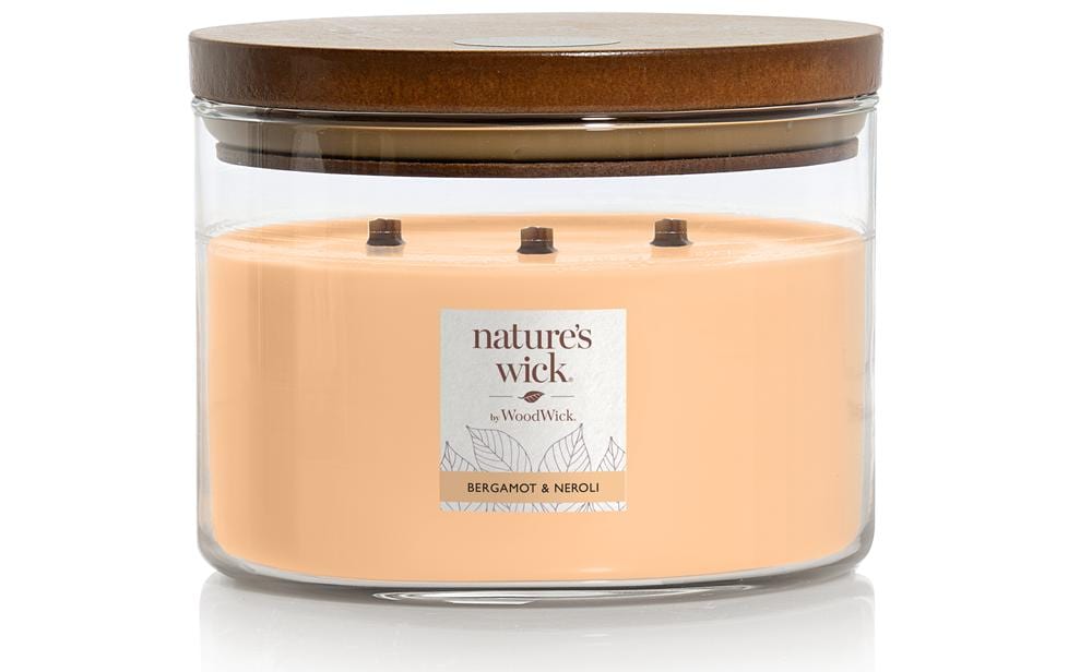 Woodwick Duftkerze »Natures Wick Bergamot & Neroli« von Woodwick