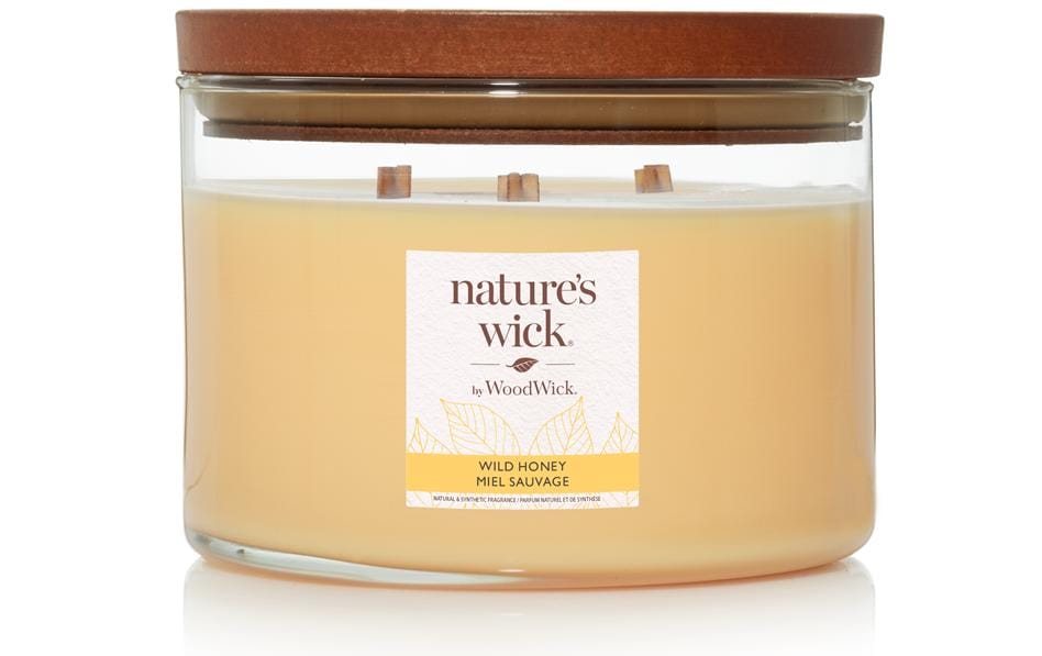 Woodwick Duftkerze »Natures Wick Wild Honey« von Woodwick