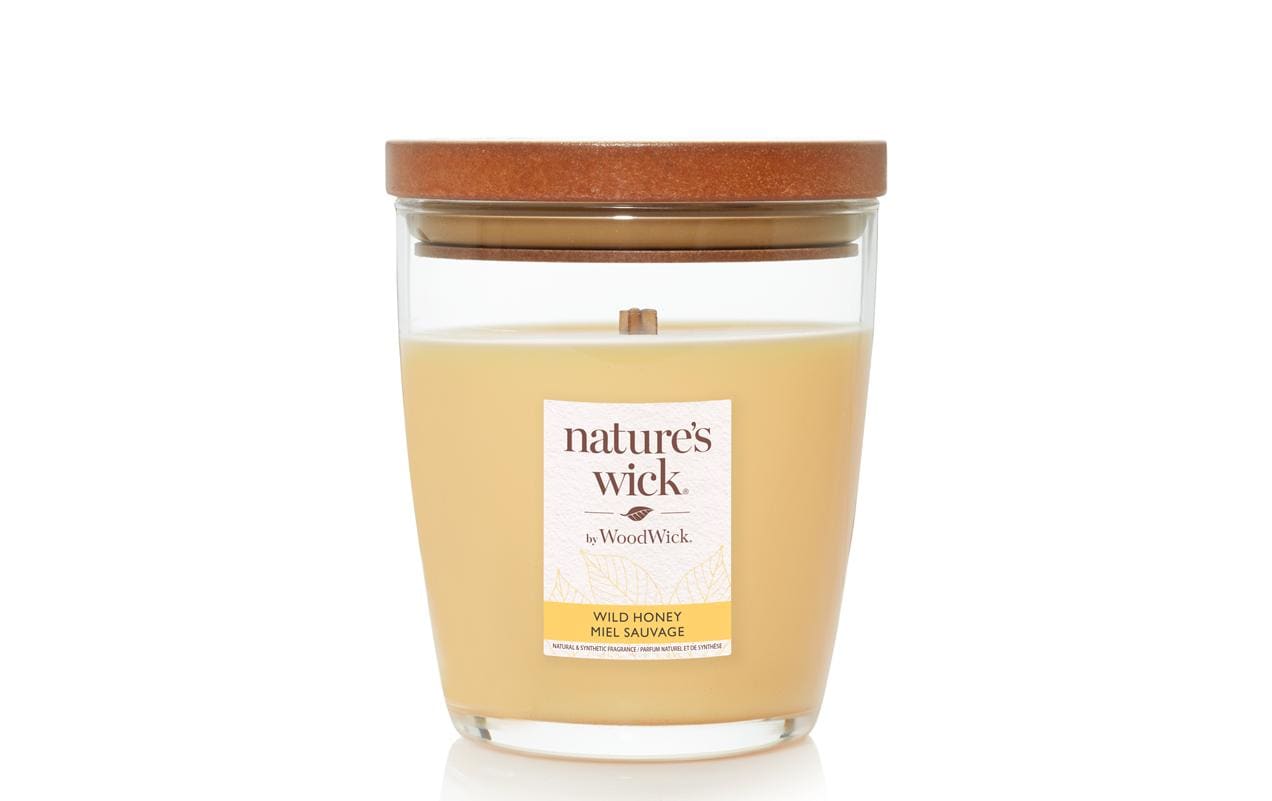 Woodwick Duftkerze »Natures Wick Wild Honey« von Woodwick