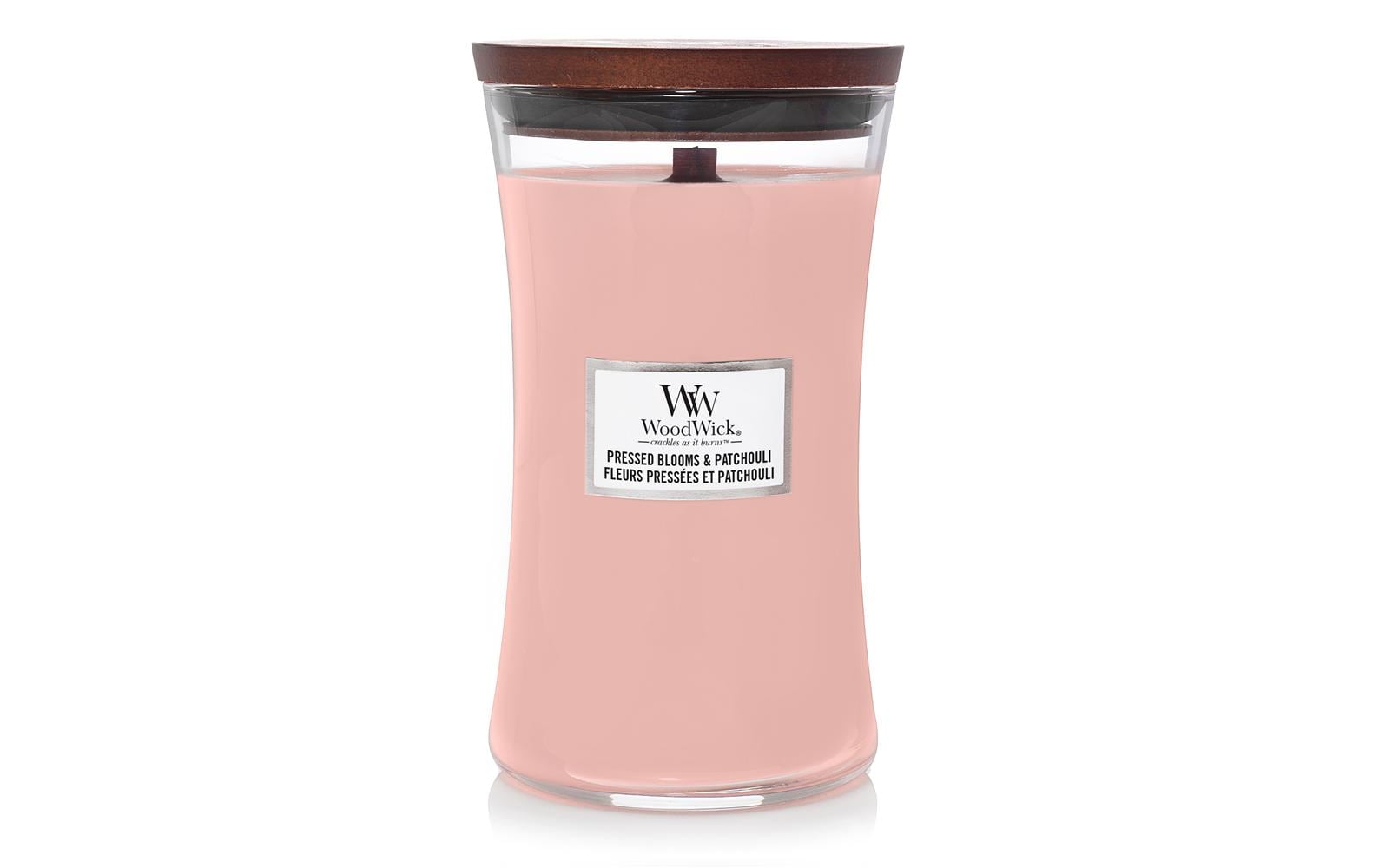 Woodwick Duftkerze »Pressed Blooms & Patchouli« von Woodwick