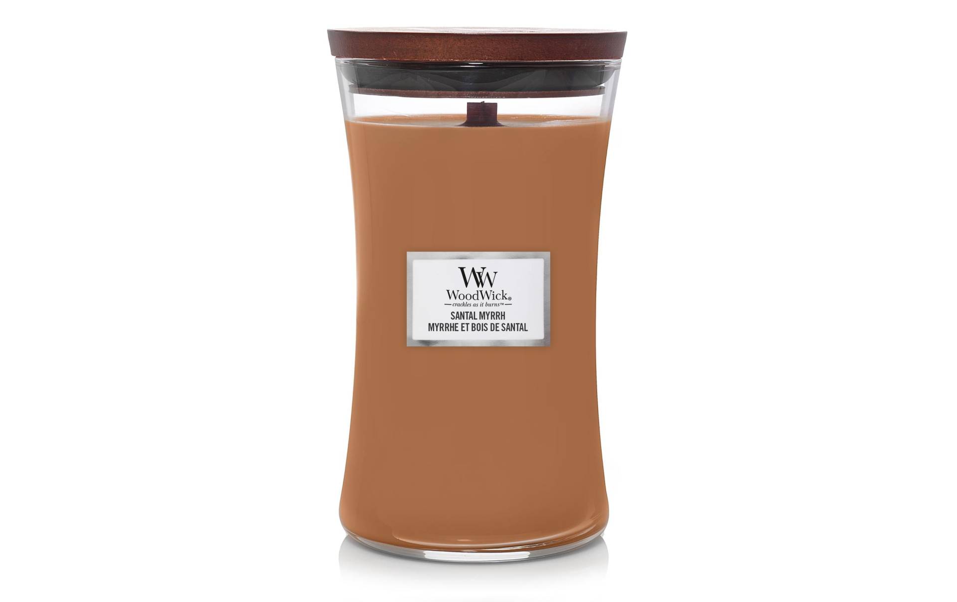 Woodwick Duftkerze »Santal Myrrh Large Jar« von Woodwick