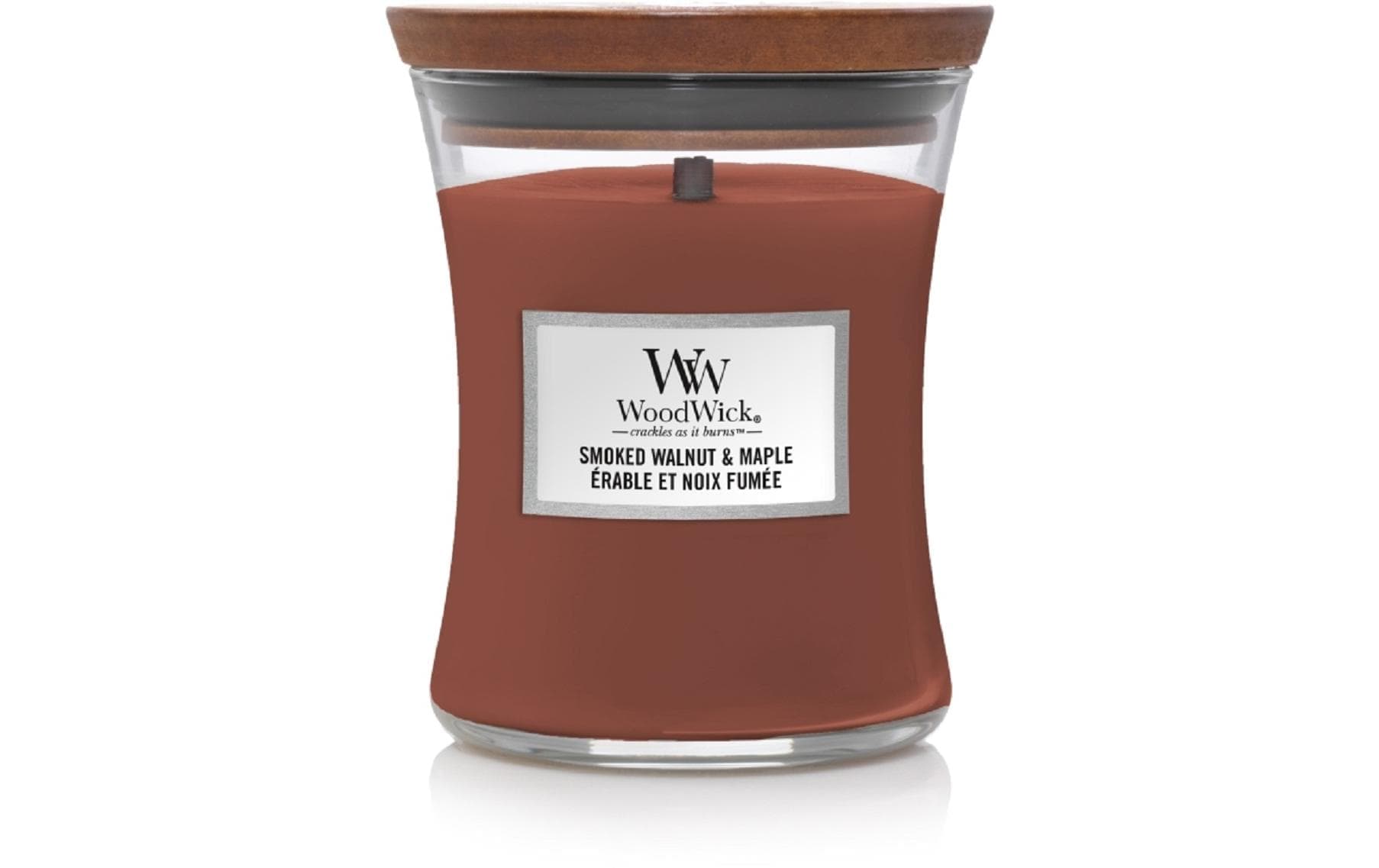 Woodwick Duftkerze »Smoked Walnut & Maple« Woodwick Duftkerze »Smoked Walnut & Maple« von Woodwick