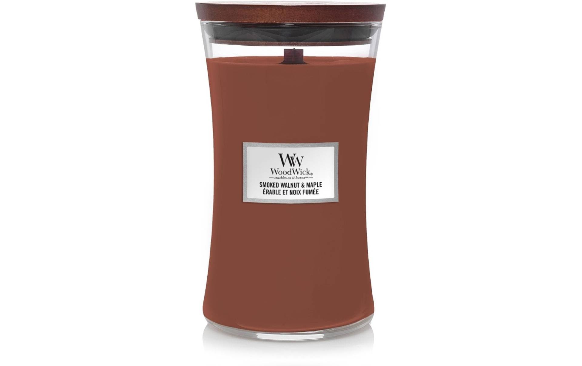 Woodwick Duftkerze »Smoked Walnut & Maple« von Woodwick