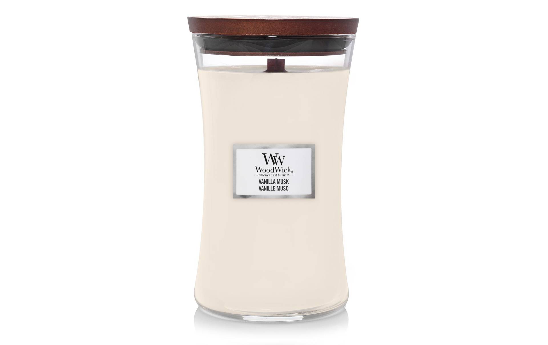 Woodwick Duftkerze »Vanilla Musk Large Jar« von Woodwick