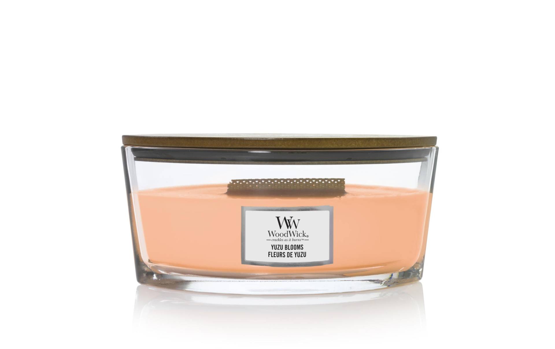 Woodwick Duftkerze »Yuzu Blooms Ellipse« von Woodwick