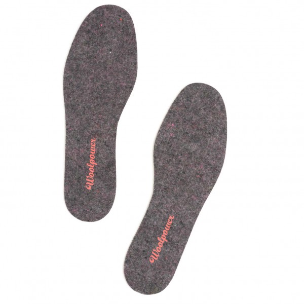 Woolpower - Felt Insoles - Einlegesohle Gr 36/37;38/39;40/41;42/43;44/45;46/47 grau von Woolpower