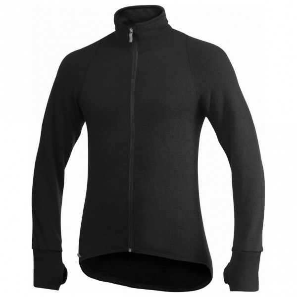 Woolpower - Full Zip Jacket 400 - Wolljacke Gr L schwarz von Woolpower