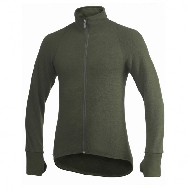 Woolpower - Full Zip Jacket 400 - Wolljacke Gr M oliv von Woolpower