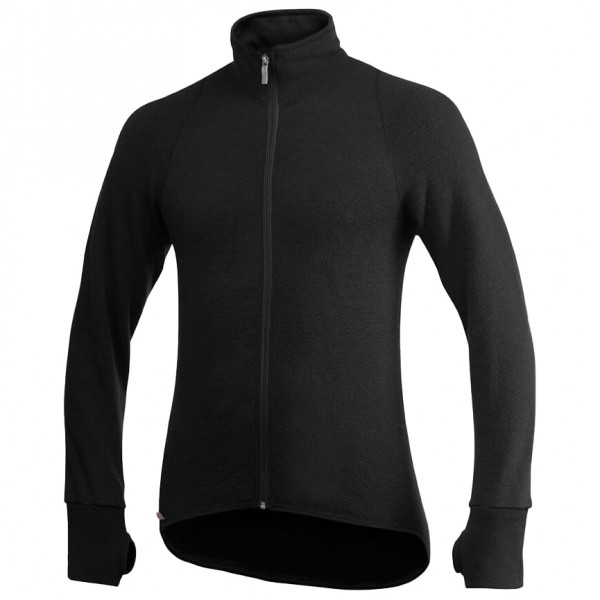 Woolpower - Full Zip Jacket 600 - Wolljacke Gr L schwarz von Woolpower