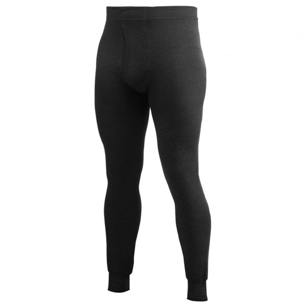 Woolpower - Long Johns With Fly 400 - Merinounterwäsche Gr 3XL schwarz von Woolpower