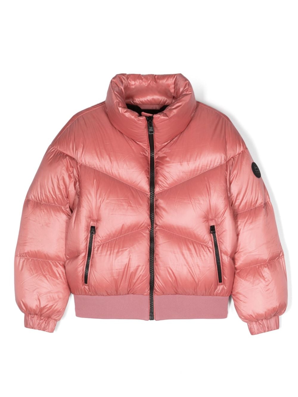 Woolrich Kids Aliquippa padded zip-up jacket - Pink von Woolrich Kids