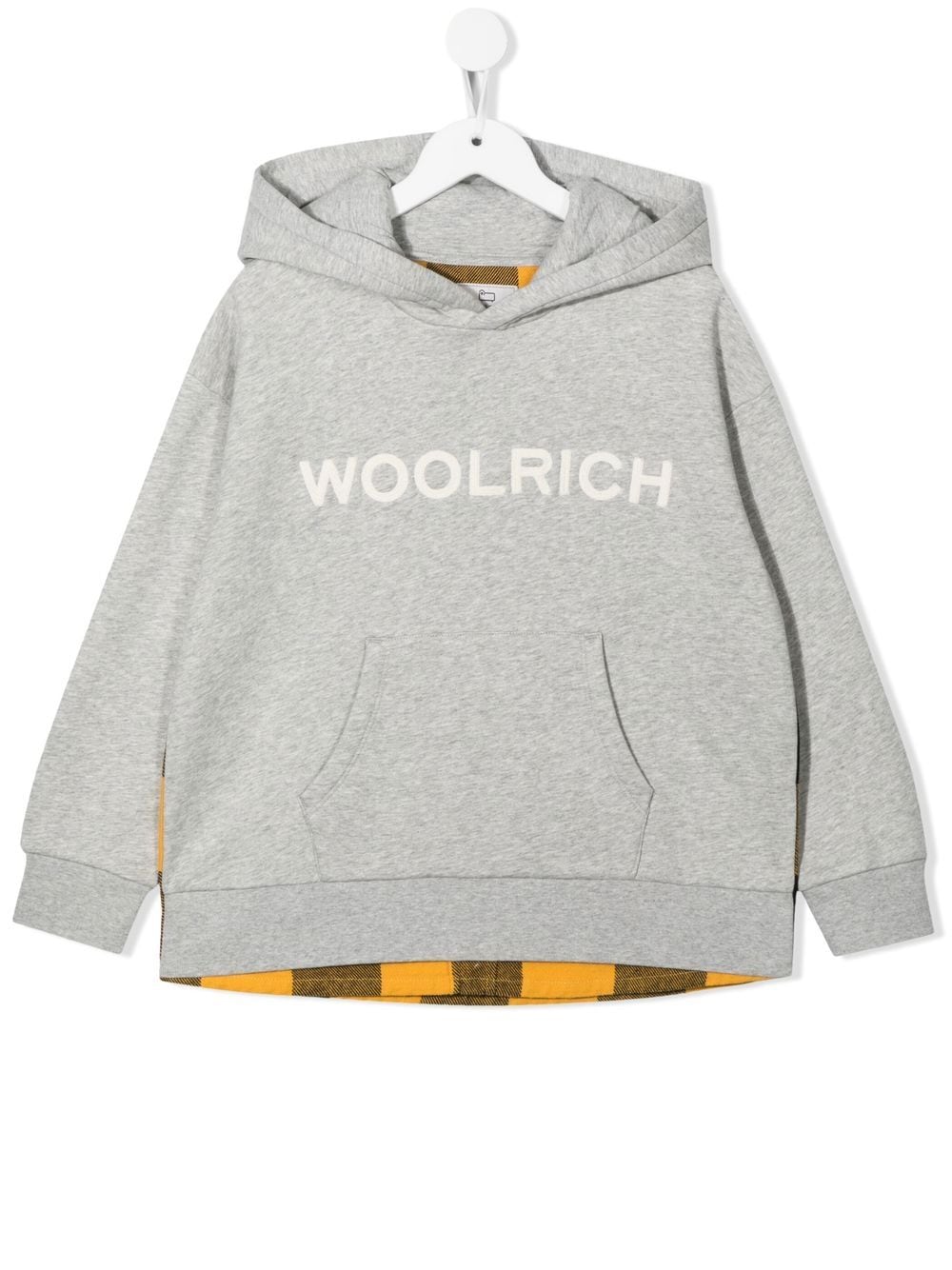 Woolrich Kids embroidered-logo sweatshirt - Grey von Woolrich Kids