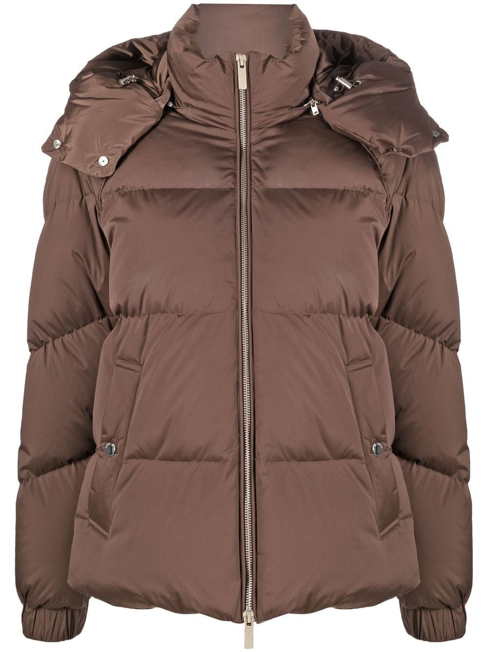 Woolrich Alsea short padded jacket - Brown von Woolrich