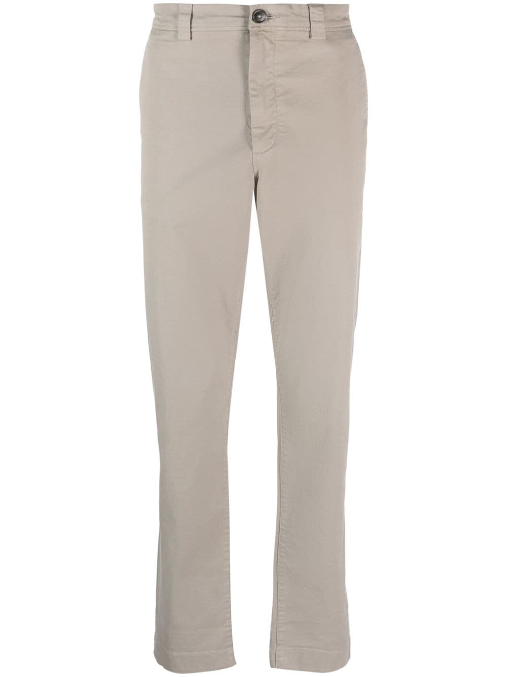 Woolrich tailored twill stretch-cotton trousers - Neutrals von Woolrich
