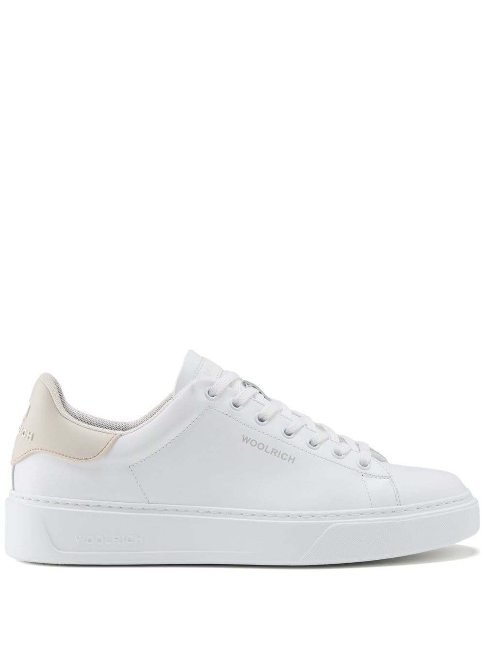 Woolrich Classic Court leather sneakers - White von Woolrich