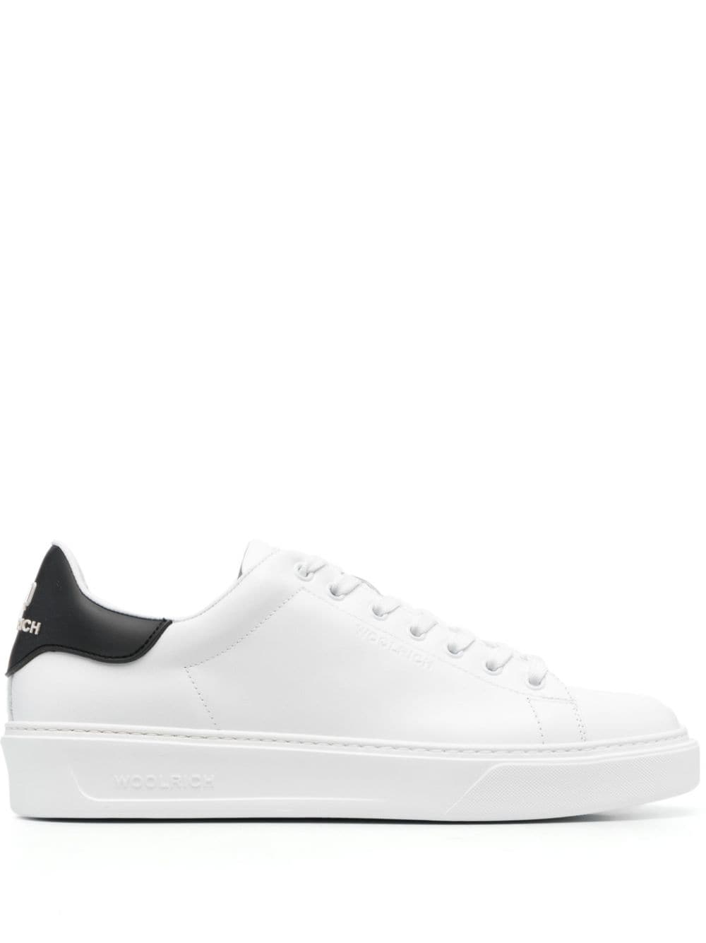 Woolrich Classic Court leather sneakers - White von Woolrich