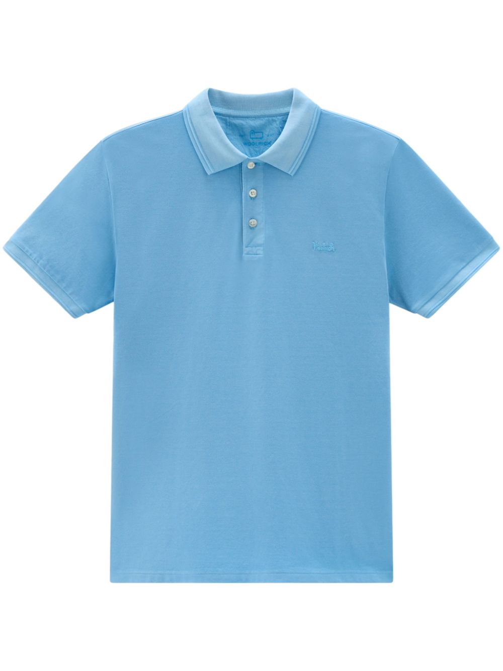 Woolrich Mackinack cotton polo shirt - Blue von Woolrich