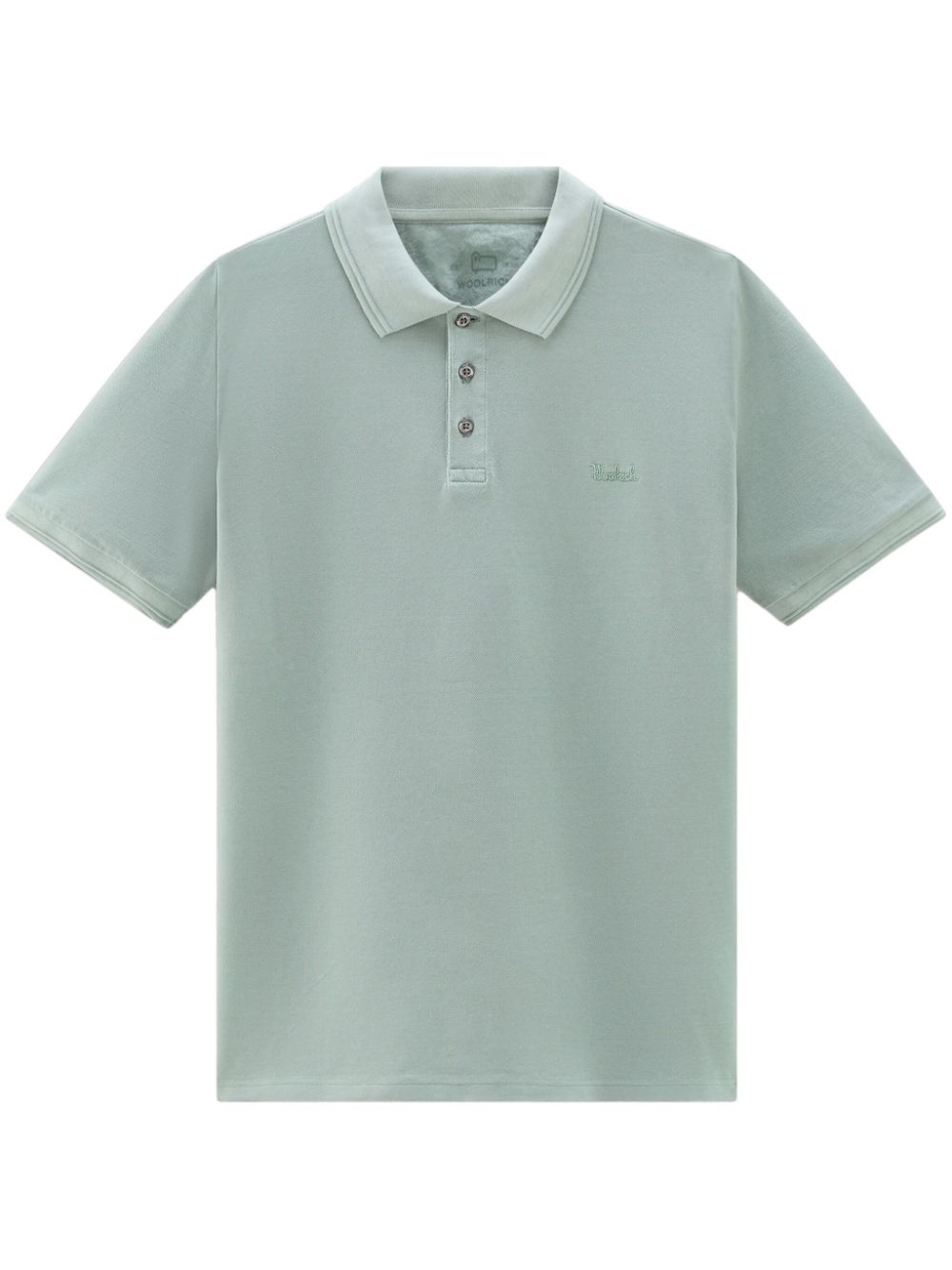 Woolrich Mackinack cotton polo shirt - Green von Woolrich