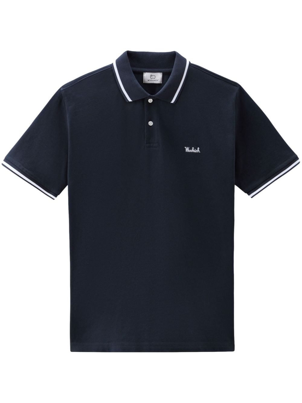 Woolrich Monterey cotton polo shirt - Blue von Woolrich