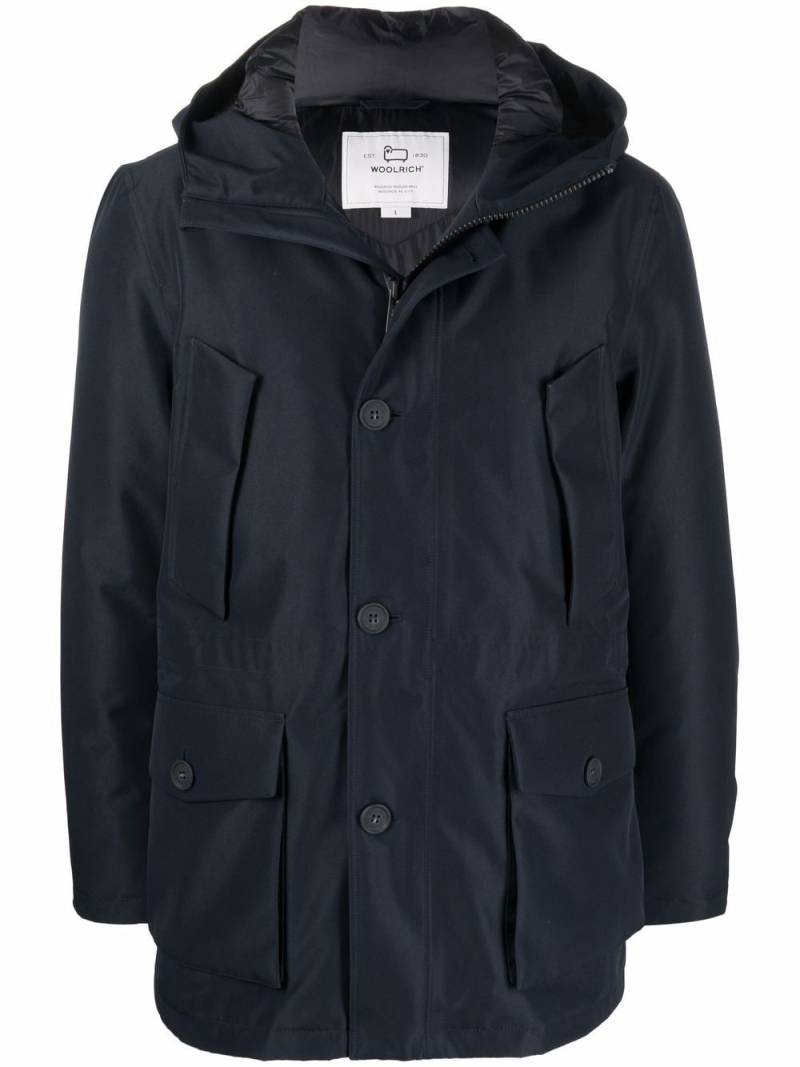 Woolrich Mountain feather-down padded parka - Blue von Woolrich