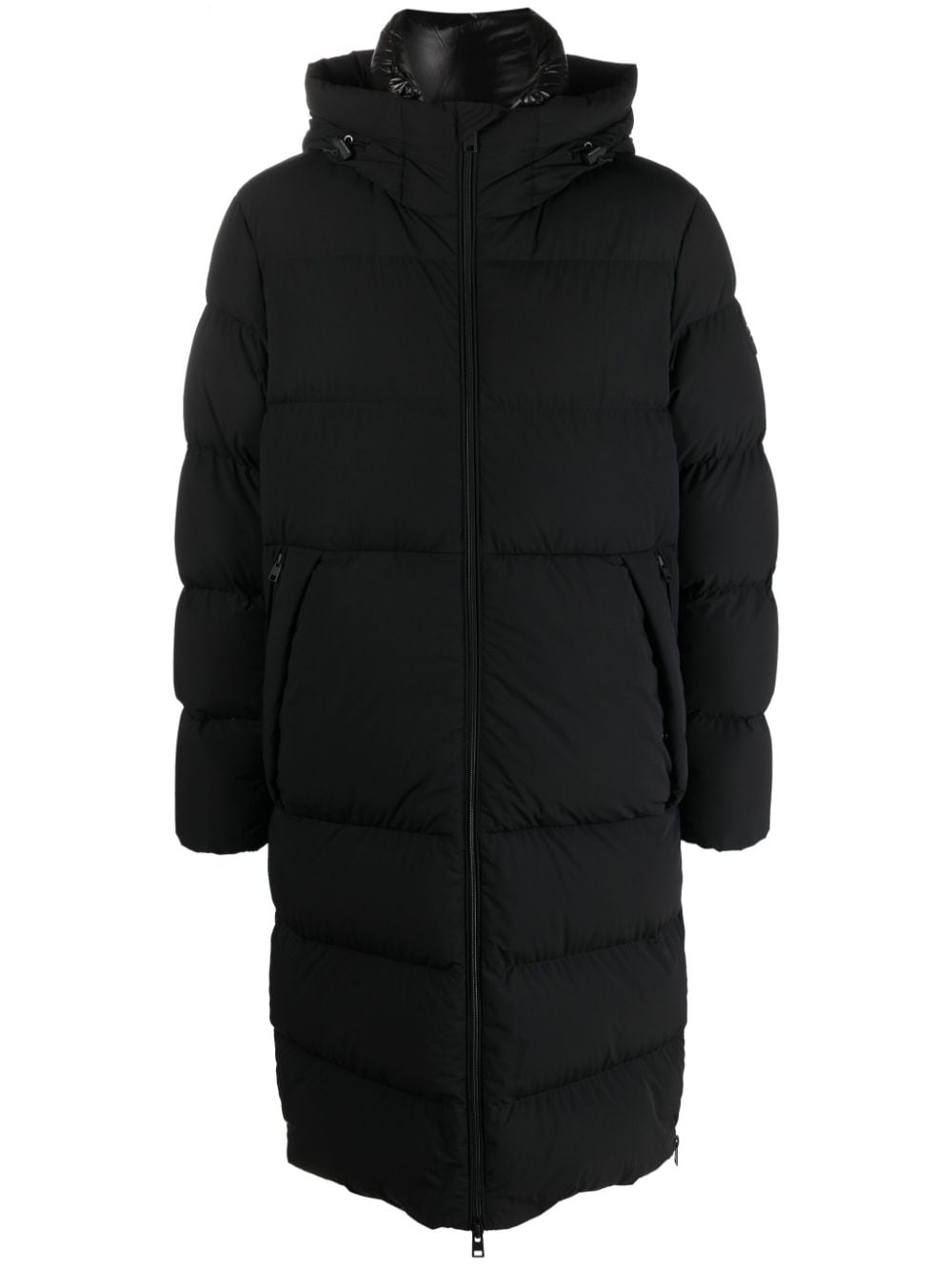 Woolrich Sierra Supreme hooded quilted parka - Black von Woolrich