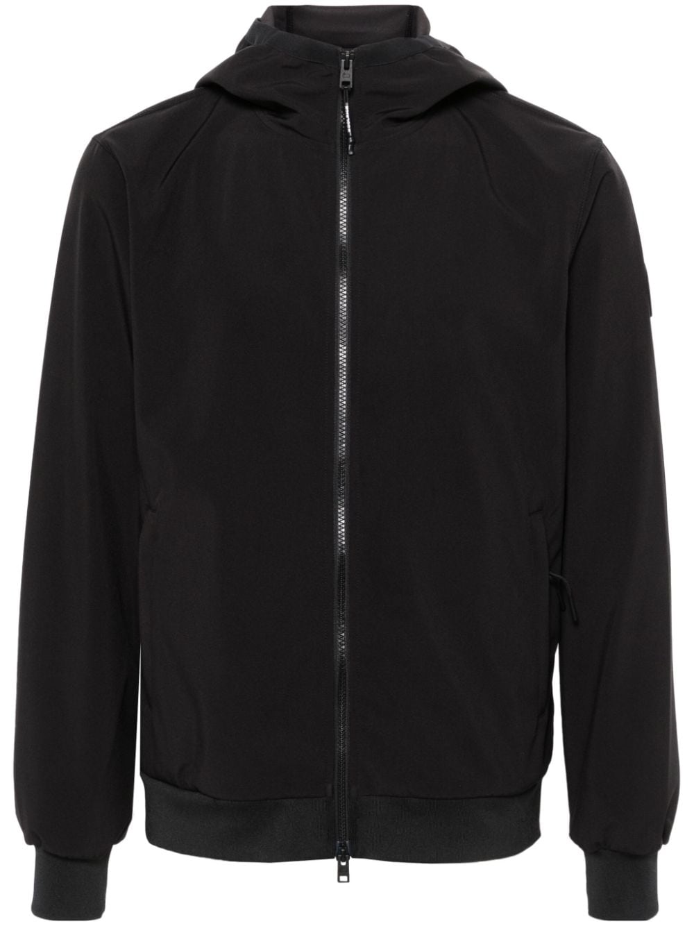 Woolrich Softshell hooded jacket - Black von Woolrich