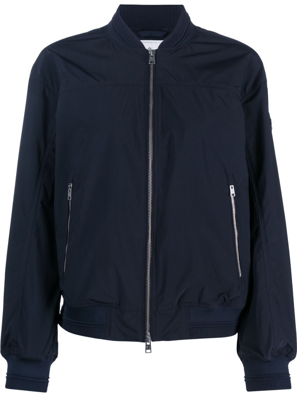 Woolrich Summer zip-up bomber jacket - Blue von Woolrich