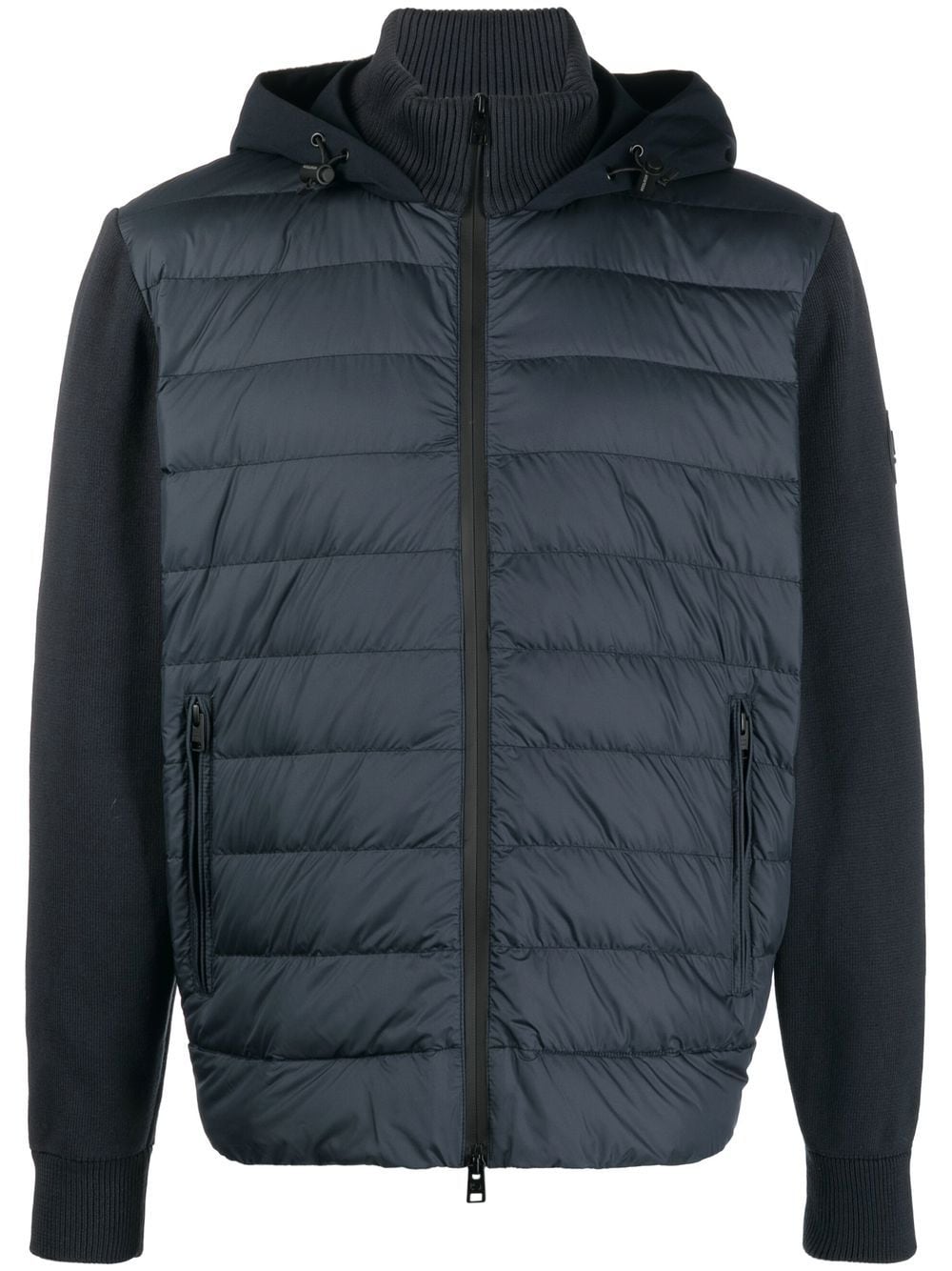 Woolrich Sundance panelled hooded jacket - Blue von Woolrich