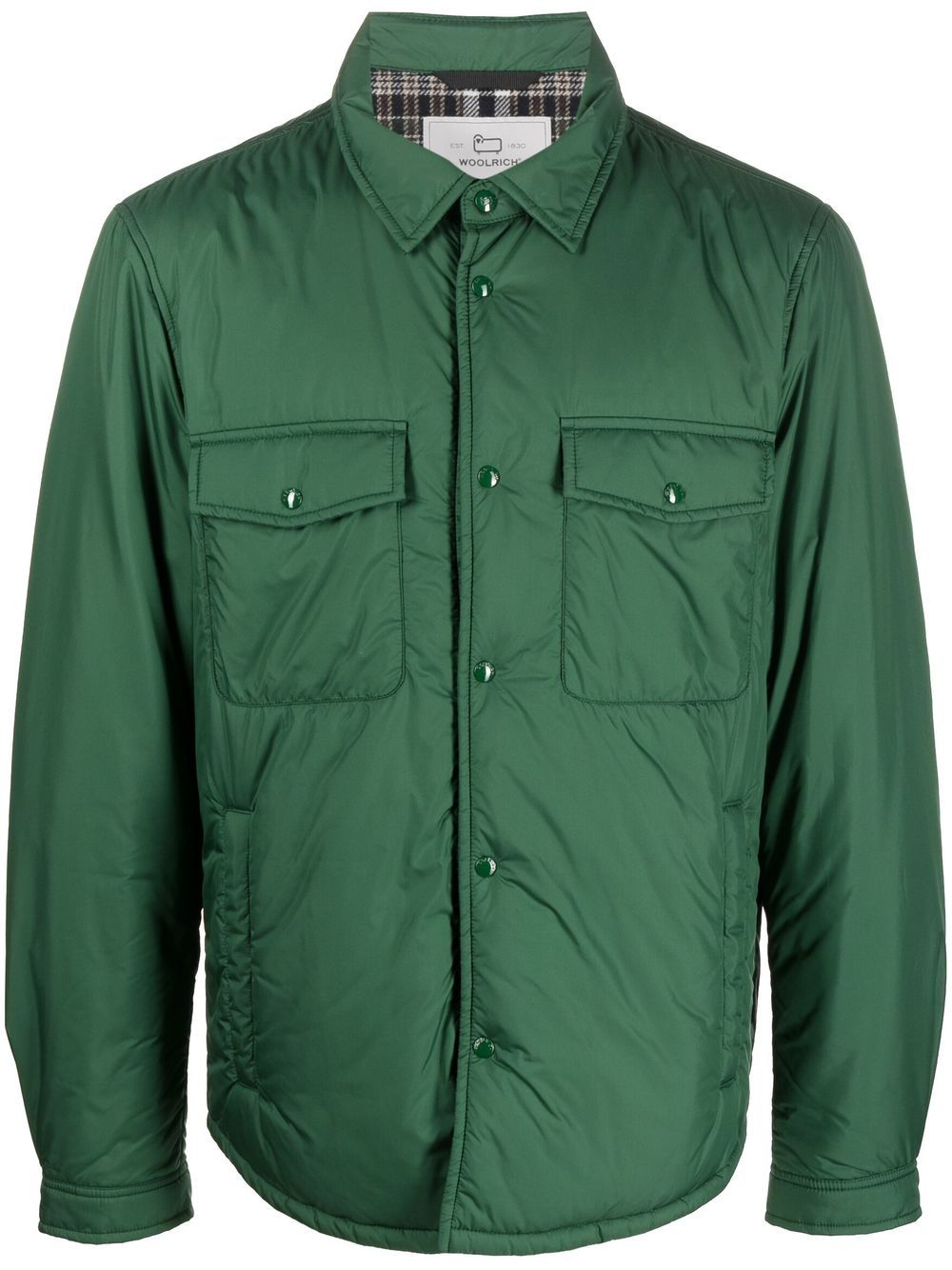Woolrich button-up shirt jacket - Green von Woolrich