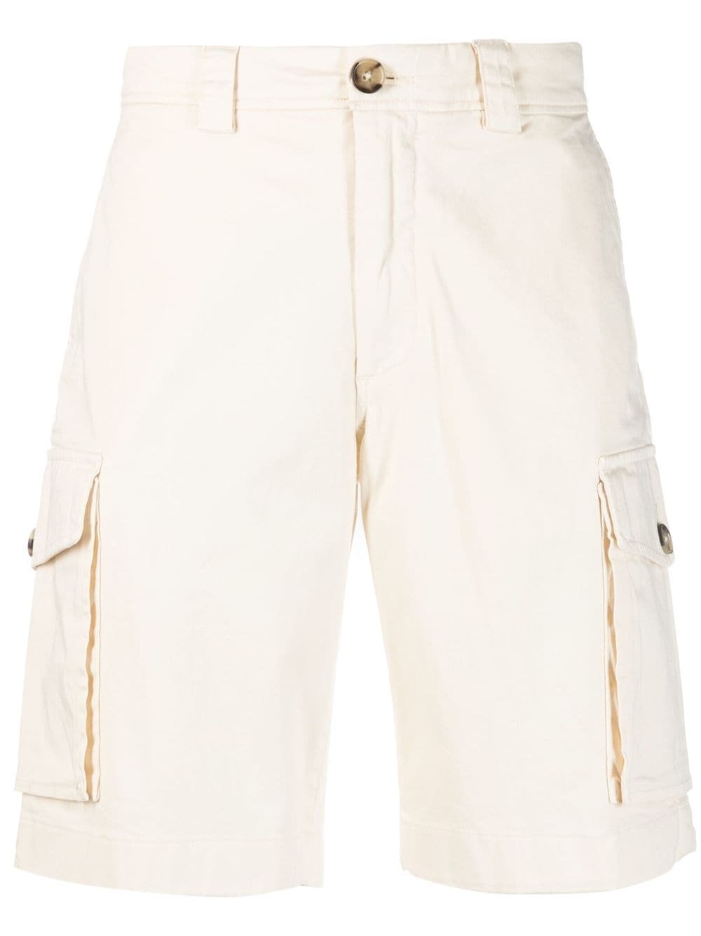 Woolrich cargo-pockets cotton shorts - Neutrals von Woolrich