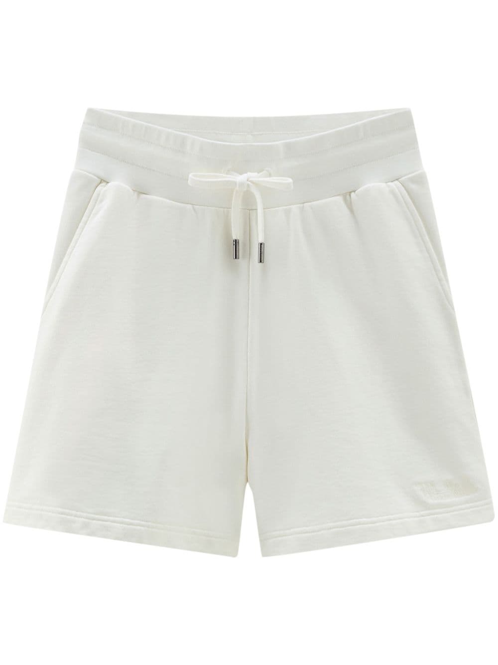 Woolrich cotton-fleece track shorts - White von Woolrich