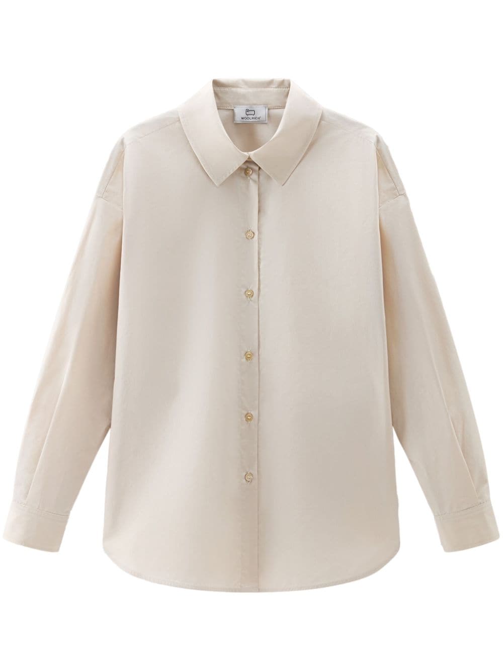 Woolrich cotton poplin shirt - Neutrals von Woolrich