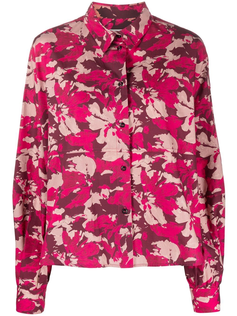 Woolrich floral-print cotton shirt - Pink von Woolrich