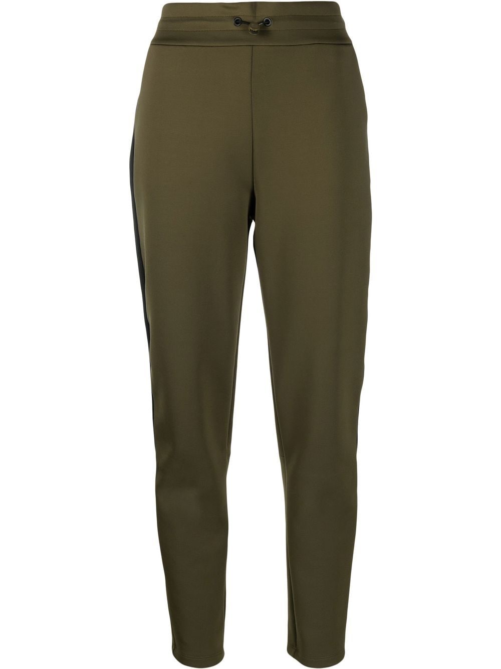 Woolrich high-waisted drawstring-waistband trousers - Green von Woolrich