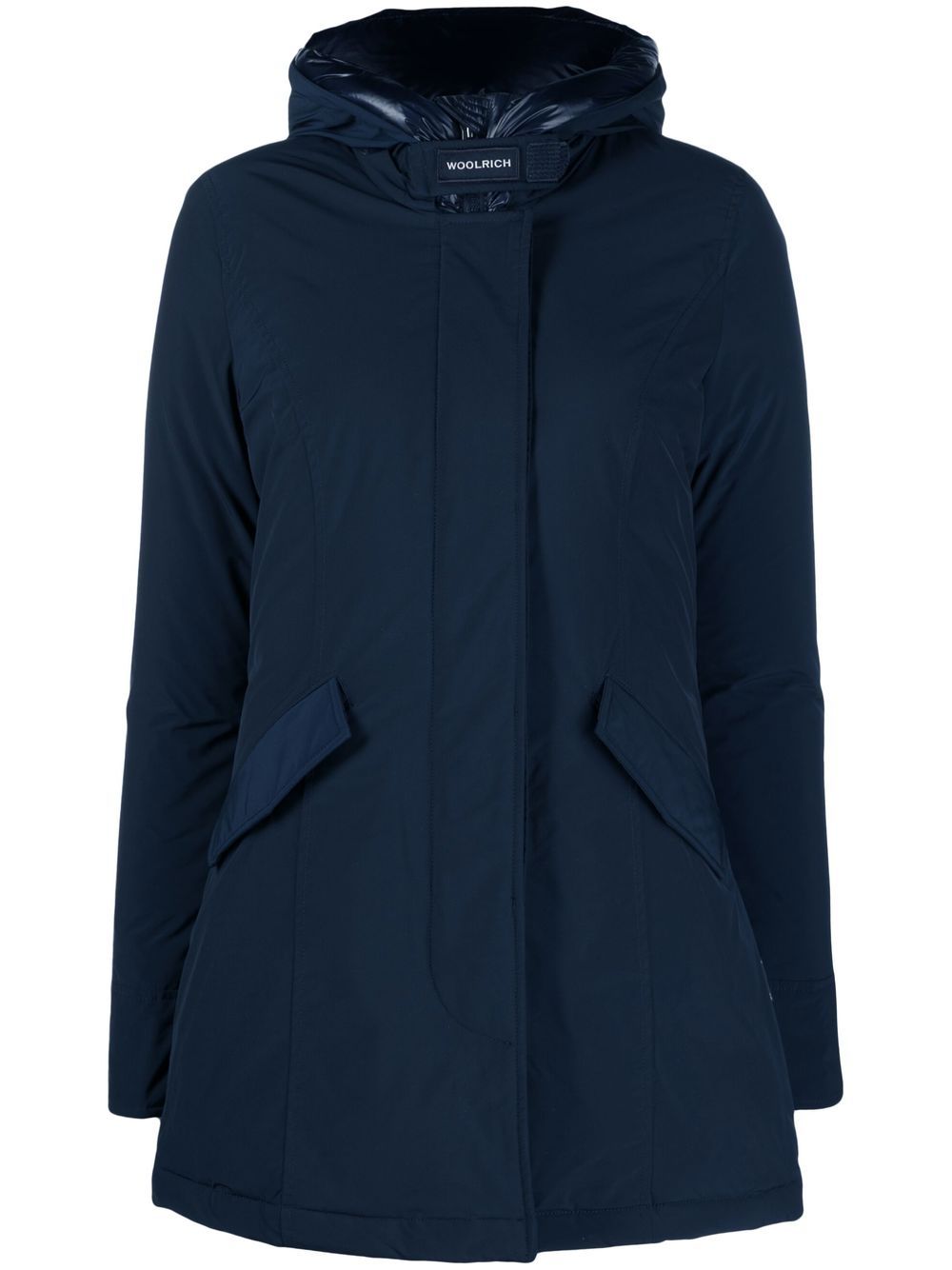 Woolrich hooded padded coat - Blue von Woolrich