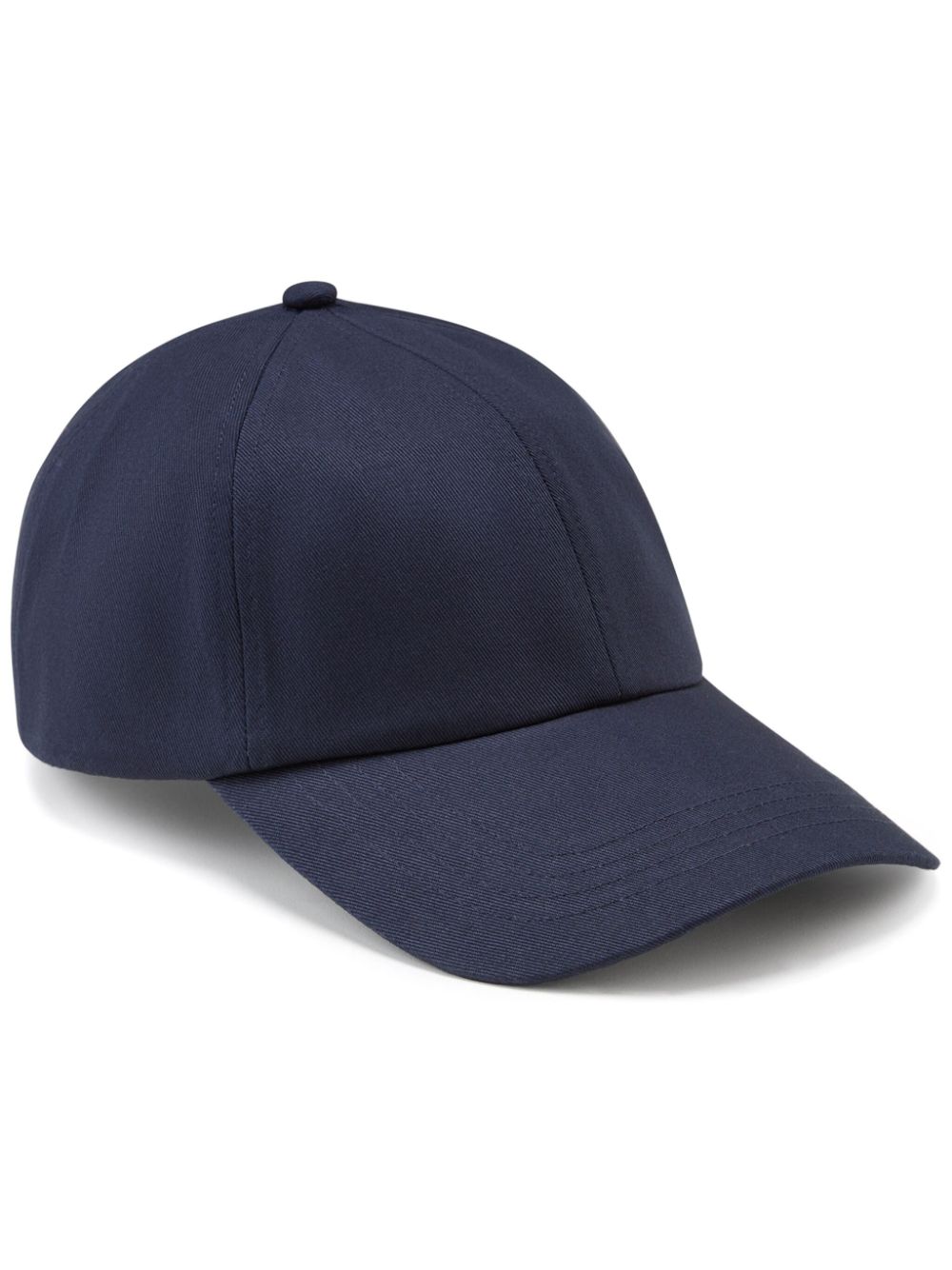 Woolrich logo-embroidered cotton baseball cap - Blue von Woolrich