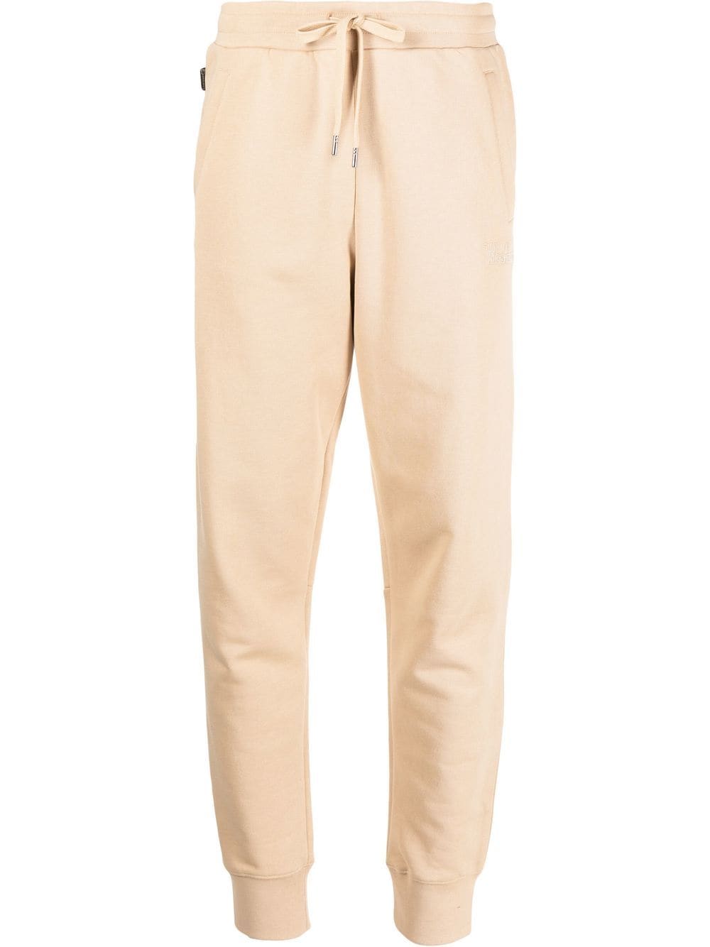 Woolrich logo-embroidered drawstring track pants - Neutrals von Woolrich