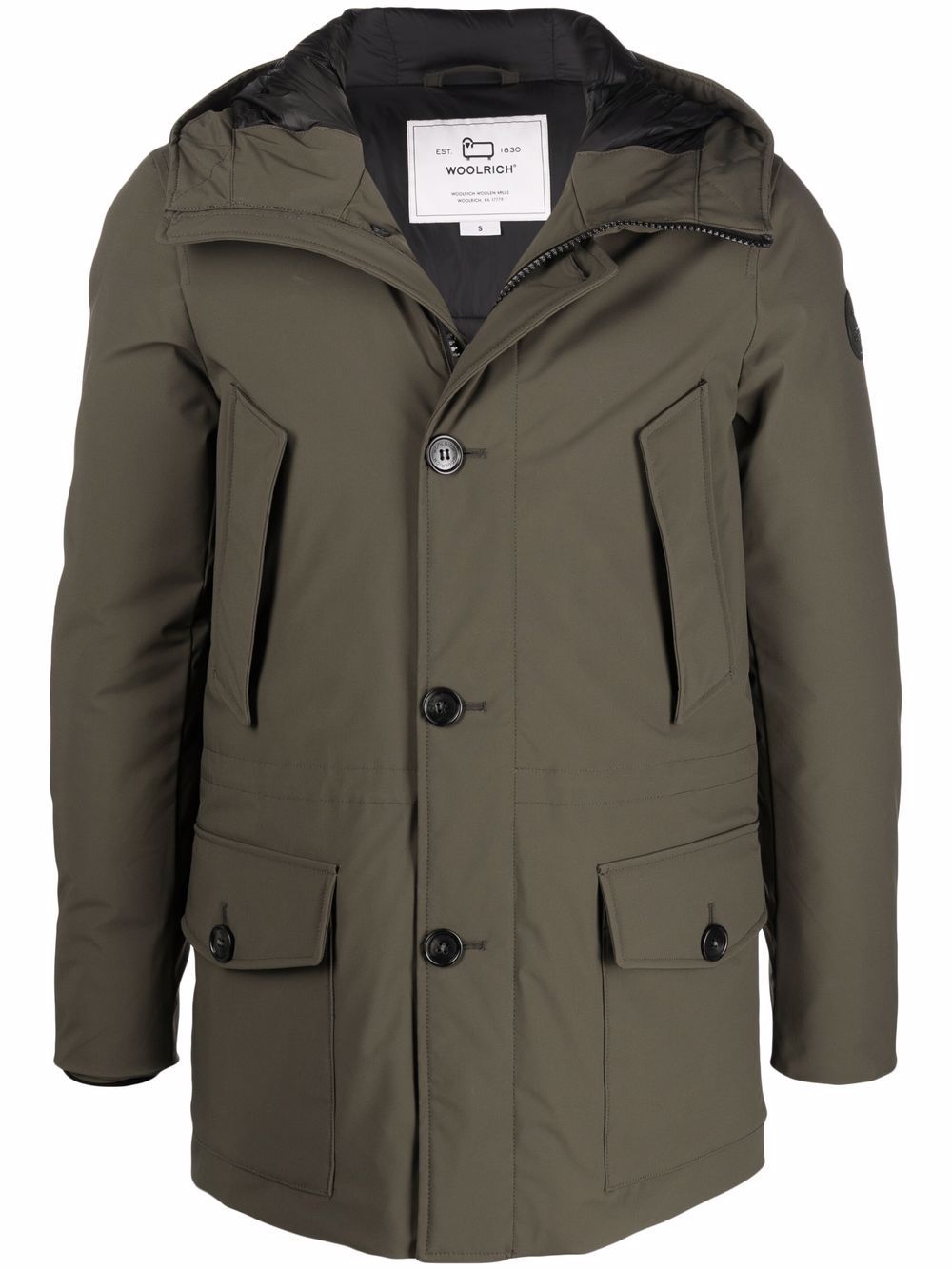 Woolrich Arctic stretch parka coat - Green von Woolrich