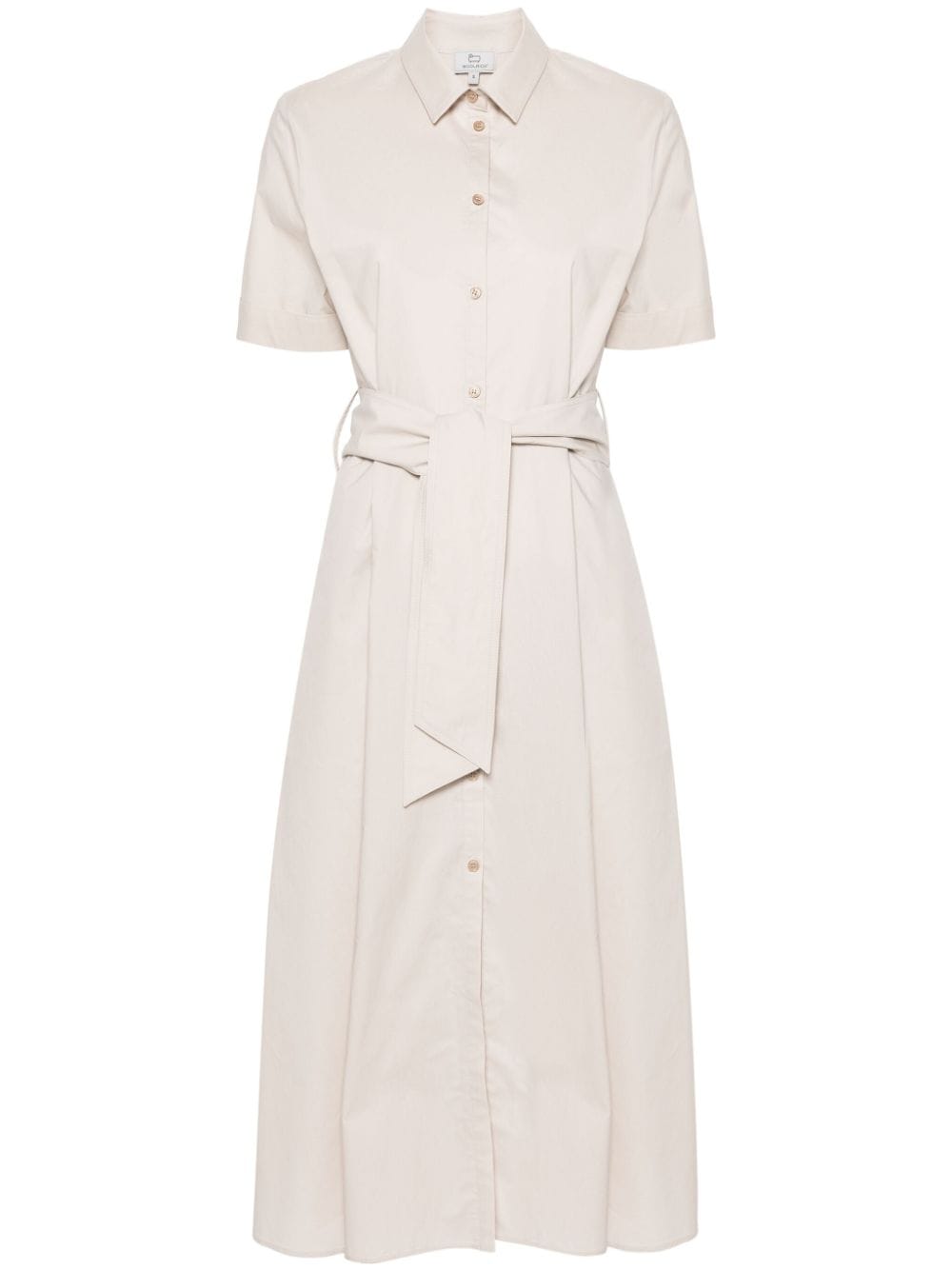 Woolrich midi shirt dress - Neutrals von Woolrich