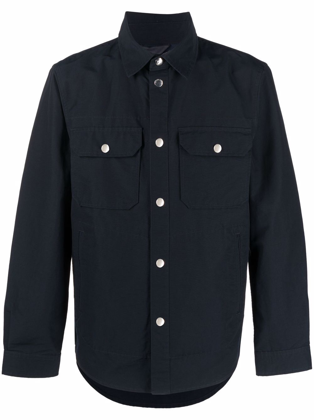 Woolrich multi-pocket cotton shirt - Blue von Woolrich