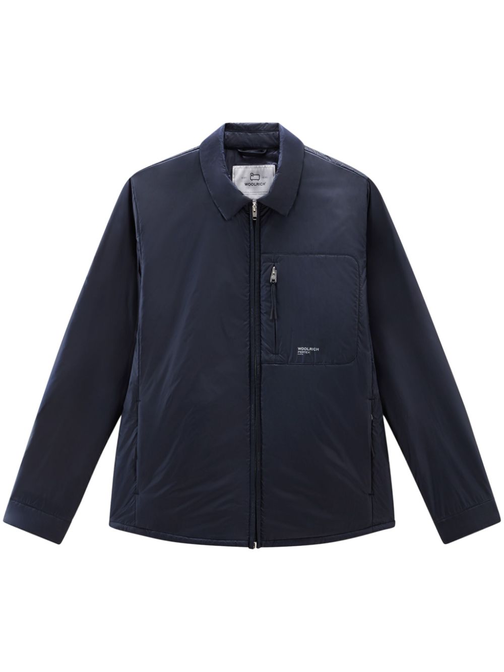 Woolrich padded zip-up shirt jacket - Blue von Woolrich