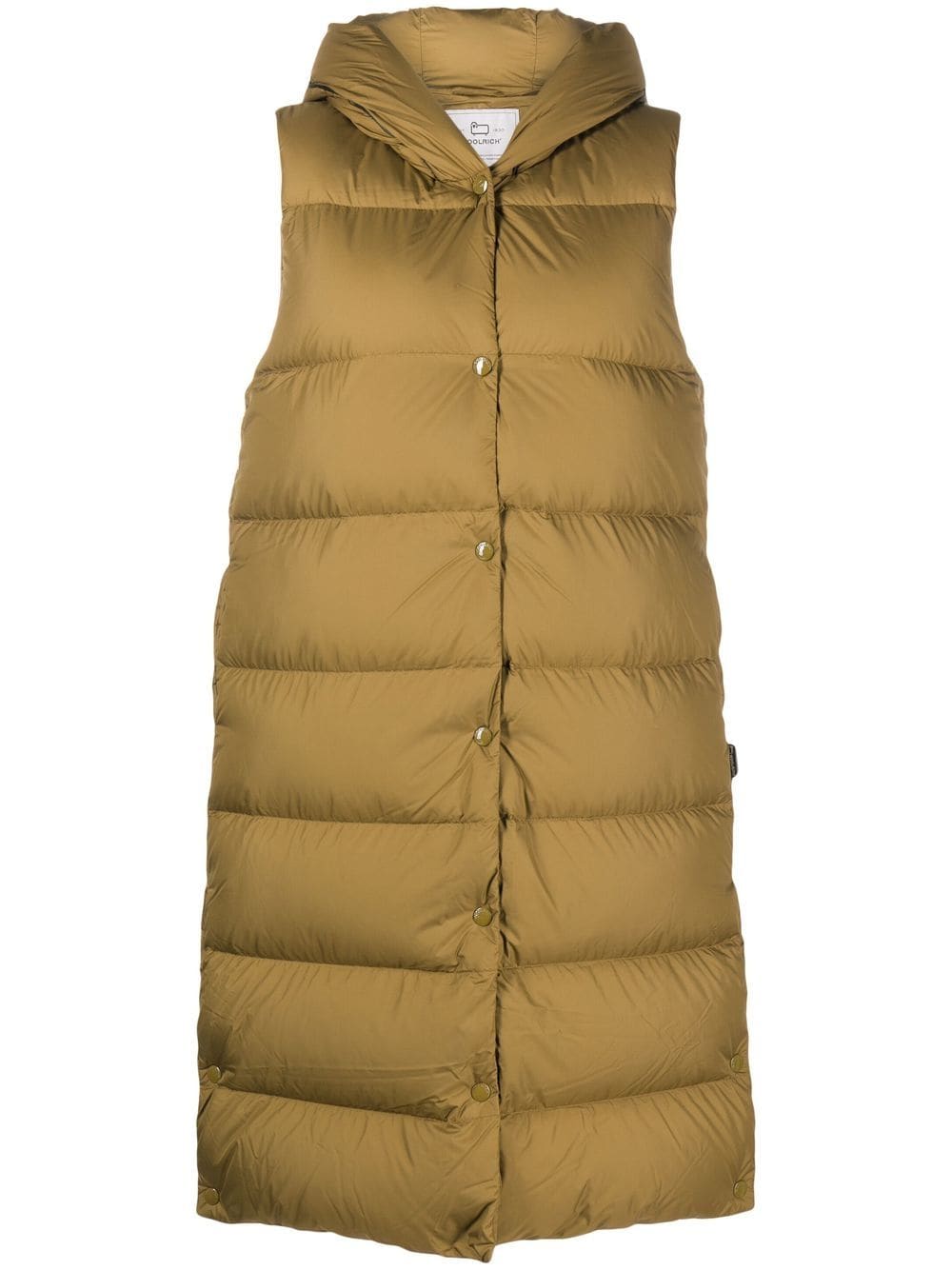 Woolrich quilted padded gilet - Green von Woolrich